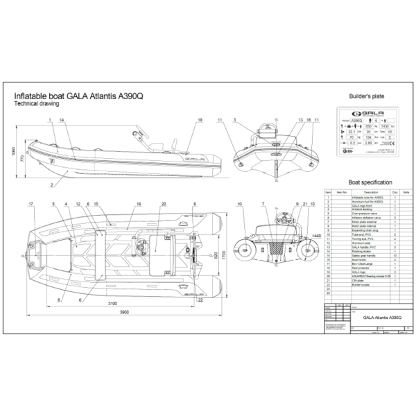 Gala Atlantis A390Q LG DG