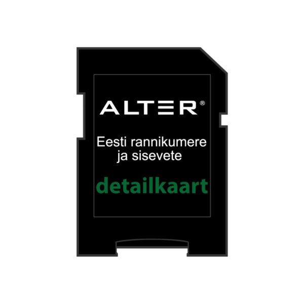 Detailkaart ALTER-3 - ALTER-4 Eesti rannik 20nm ja siseveed